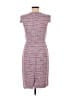 J.Crew 100% Polyester Tweed Red Pink Cocktail Dress Size 6 - photo 2