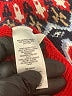 Vineyard Vines Argyle Red Wool Pullover Sweater Size XS - photo 8