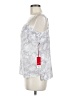 Jennifer Lopez Silver Sleeveless Blouse Size M - photo 5