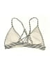 Unbranded Stripes Ivory Swimsuit Top Size S (estimated) - photo 2
