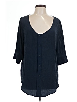 Kain Label 3/4 Sleeve Silk Top