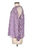 1.State 100% Polyester Purple 3/4 Sleeve Blouse Size M - photo 5