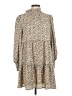 Hudson Gray Animal Print Tan Casual Dress Size M - photo 1