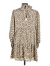 Hudson Gray Animal Print Tan Casual Dress Size M - photo 2