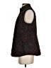 J.Jill 100% Polyester Paisley Black Vest Size S - photo 5