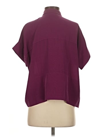 Everlane Short Sleeve Silk Top (view 2)