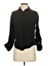 Monrow 100% Cotton Black Long Sleeve Blouse Size S - photo 1