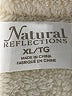 Natural Reflections 100% Polyester Ivory Faux Fur Jacket Size XL - photo 6