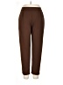 Shein Solid Brown Casual Pants Size 12 - photo 1