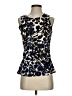 Ann Taylor Blue Sleeveless Blouse Size 2 - photo 1