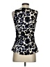Ann Taylor Blue Sleeveless Blouse Size 2 - photo 2