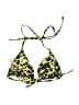 Shein Animal Print Yellow Swimsuit Top Size S - photo 2