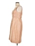 J.Crew 100% Silk Solid Tan Cocktail Dress Size 10 - photo 5