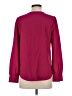 J.Crew 100% Polyester Burgundy Long Sleeve Blouse Size XS - photo 2