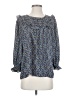 Max Studio Blue 3/4 Sleeve Blouse Size XS - photo 1