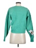 Maeve Floral Green Pullover Sweater Size S - photo 2
