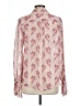Paige Pink Long Sleeve Blouse Size L - photo 2