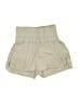 Unbranded Solid Gray Khaki Shorts Size S - photo 1