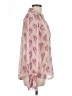 Paige Pink Long Sleeve Blouse Size L - photo 4