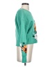 Maeve Floral Green Pullover Sweater Size S - photo 4