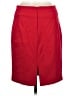 Express Solid Red Casual Skirt Size 8 - photo 2