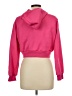 Shein 100% Polyester Pink Zip Up Hoodie Size L - photo 2