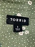 Torrid Green Sleeveless Button-Down Shirt Size 1X Plus (1) - photo 7
