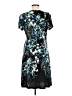 Apt. 9 Print Black Cocktail Dress Size M - photo 2