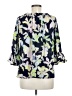 Willow Drive 100% Polyester Blue 3/4 Sleeve Blouse Size M - photo 2