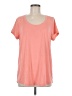 Athleta Orange Pink Short Sleeve T-Shirt Size M - photo 1