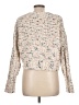 Moon & Madison Floral Ivory Pullover Sweater Size L - photo 2