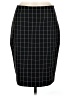 Express Plaid Black Formal Skirt Size 8 - photo 1