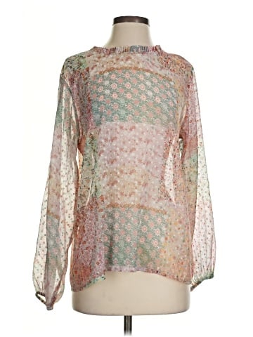 World Market Long Sleeve Blouse (view 1)