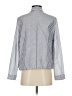 Chico's Stripes Silver Long Sleeve Blouse Size Sm (0) - photo 2