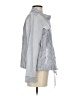 Chico's Stripes Silver Long Sleeve Blouse Size Sm (0) - photo 4