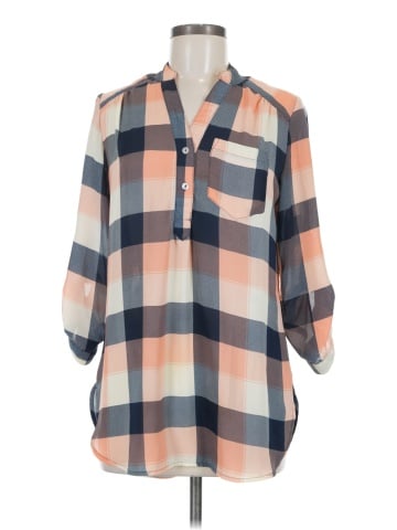 Justify 3/4 Sleeve Blouse (view 1)