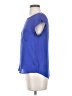 Joie 100% Silk Blue Short Sleeve Top Size XS - photo 5