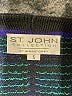 St. John Collection Plaid Blue Blazer Size S - photo 6