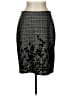 Roz & Ali Houndstooth Black Formal Skirt Size L - photo 1