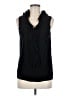Alfani 100% Rayon Black Sleeveless Blouse Size M - photo 1