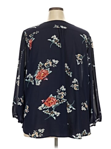 Fun2Fun 3/4 Sleeve Blouse (view 2)