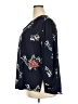 Fun2Fun 100% Polyester Blue 3/4 Sleeve Blouse Size 3X - photo 5