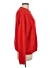 H&M Solid Red Pullover Sweater Size L - photo 4