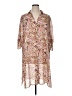Cato 100% Polyester Paisley Tan Casual Dress Size XL - photo 1