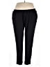 Hue Solid Black Casual Pants Size 3X - photo 1
