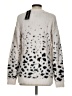 Heimish U.S.A Animal Print Silver Pullover Sweater Size S - photo 2