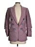 Veronica Beard Tweed Burgundy Blazer Size 2 - photo 1