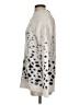 Heimish U.S.A Animal Print Silver Pullover Sweater Size S - photo 5