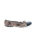 Paul Mayer Attitudes Print Brown Tan Flats Size 8 - photo 1