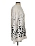 Heimish U.S.A Animal Print Silver Pullover Sweater Size S - photo 4